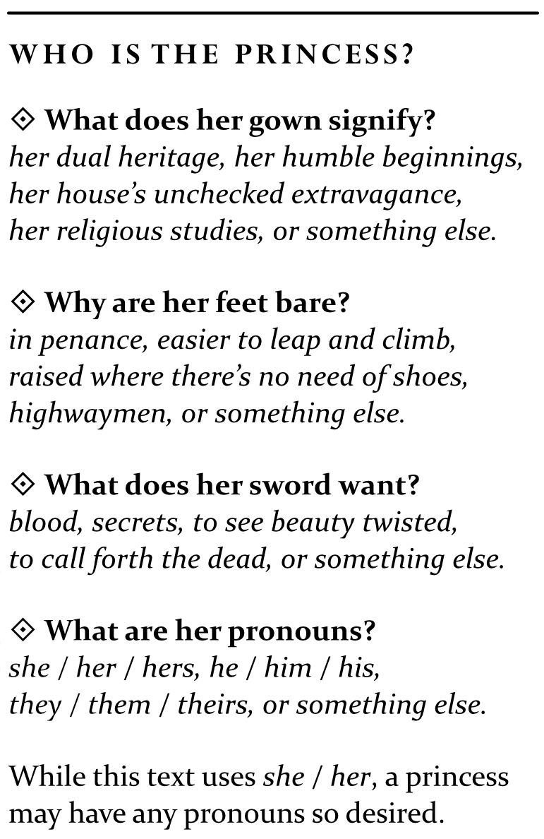 Character questions